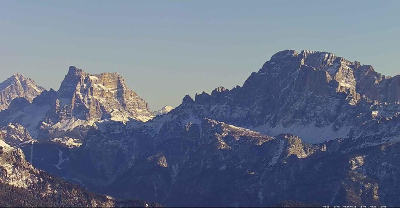 Webcam Passo San Pellegrino-Falcade  - Pelmo e Civetta