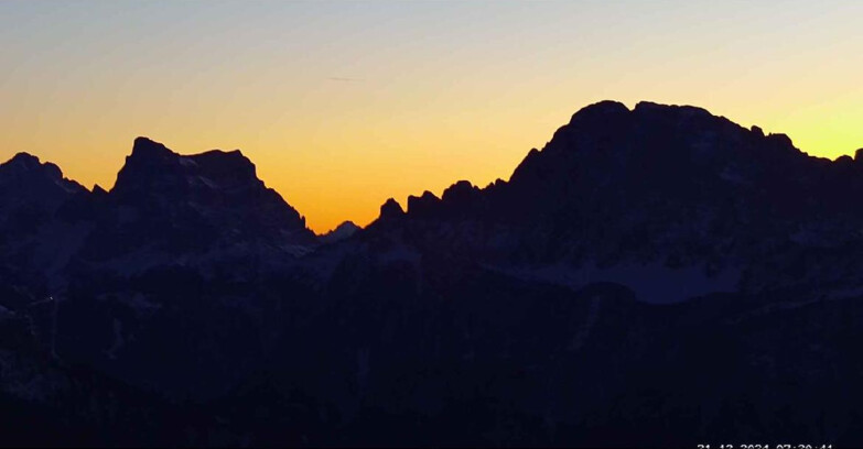 Webcam Passo San Pellegrino-Falcade  - Pelmo e Civetta