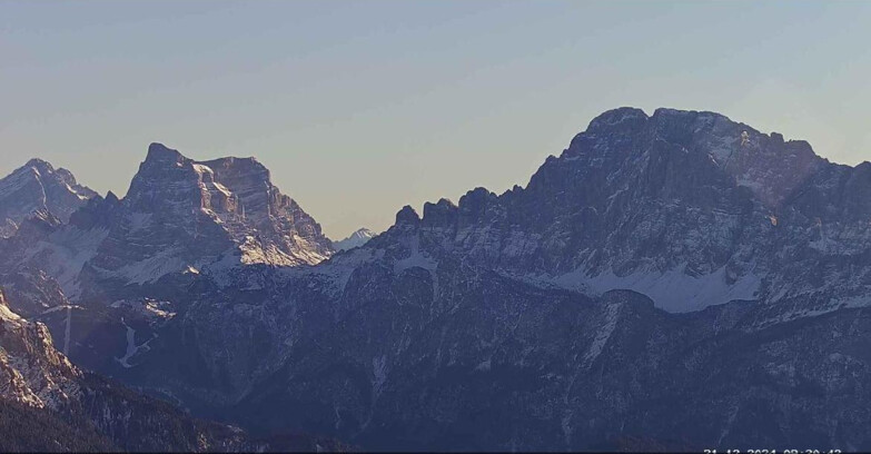 Webcam Passo San Pellegrino-Falcade  - Pelmo e Civetta