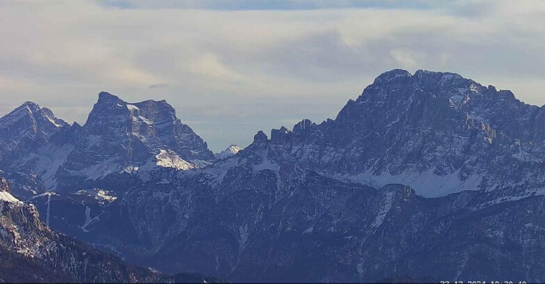 Webcam Passo San Pellegrino-Falcade - Pelmo e Civetta