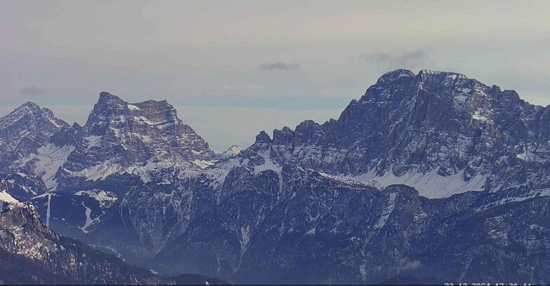 Webcam Passo San Pellegrino-Falcade - Pelmo e Civetta