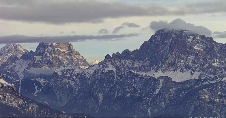 Webcam Passo San Pellegrino-Falcade - Pelmo e Civetta