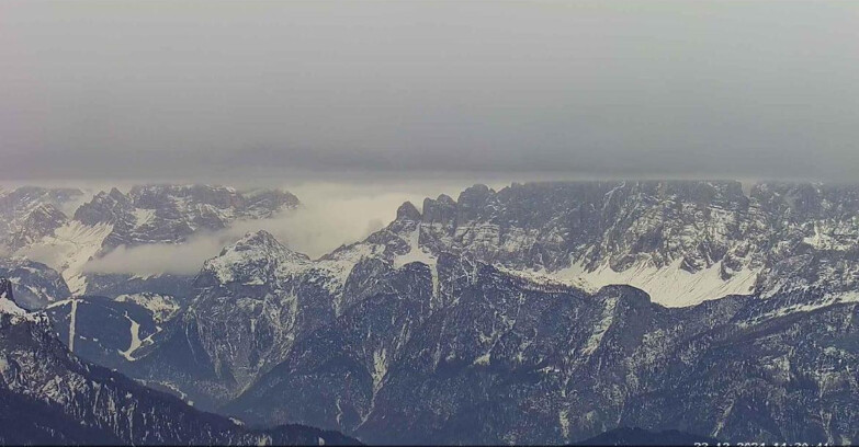 Webcam Passo San Pellegrino-Falcade - Pelmo e Civetta