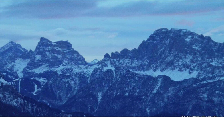 Webcam Passo San Pellegrino-Falcade - Pelmo e Civetta