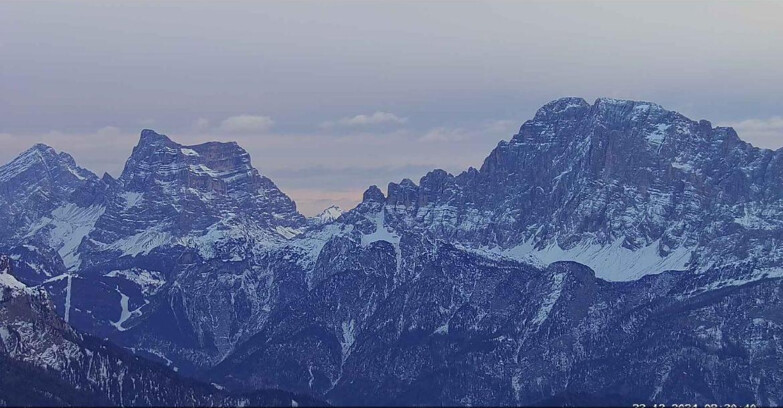 Webcam Passo San Pellegrino-Falcade - Pelmo e Civetta