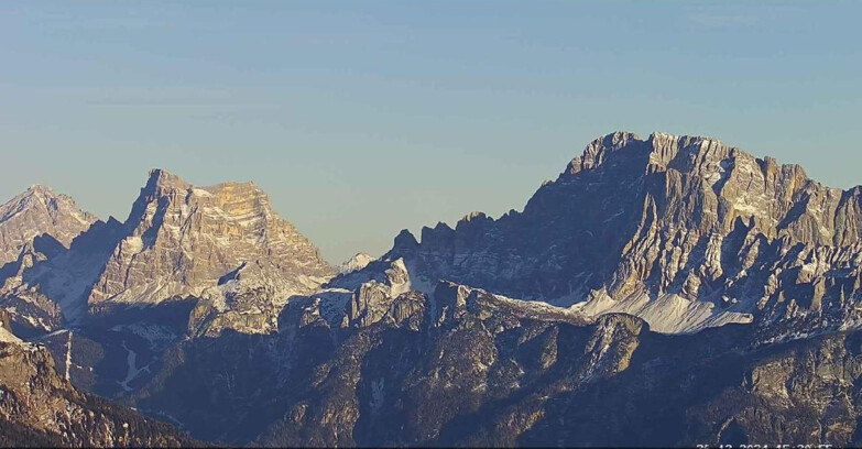 Webcam Passo San Pellegrino-Falcade  - Pelmo e Civetta