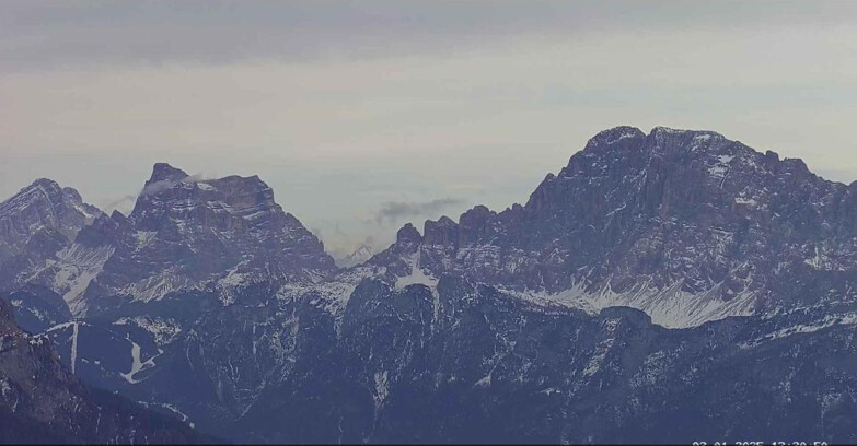 Webcam Passo San Pellegrino-Falcade  - Pelmo e Civetta