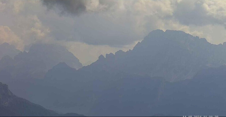 Webcam Passo San Pellegrino-Falcade - Pelmo