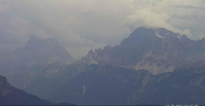 Webcam Passo San Pellegrino-Falcade - Pelmo