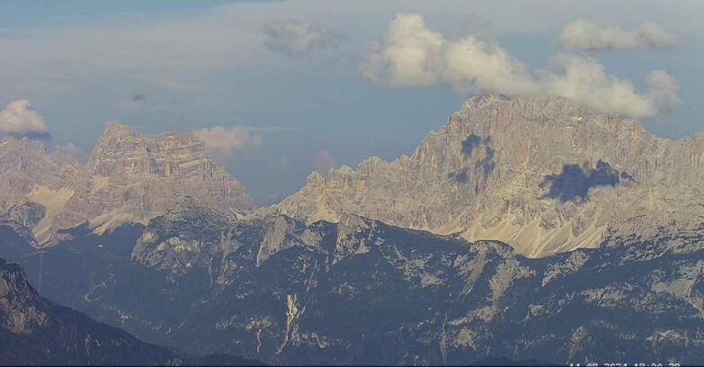 Webcam Passo San Pellegrino-Falcade - Pelmo