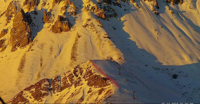 Webcam Passo San Pellegrino-Falcade  - Seggiovia Cima Uomo