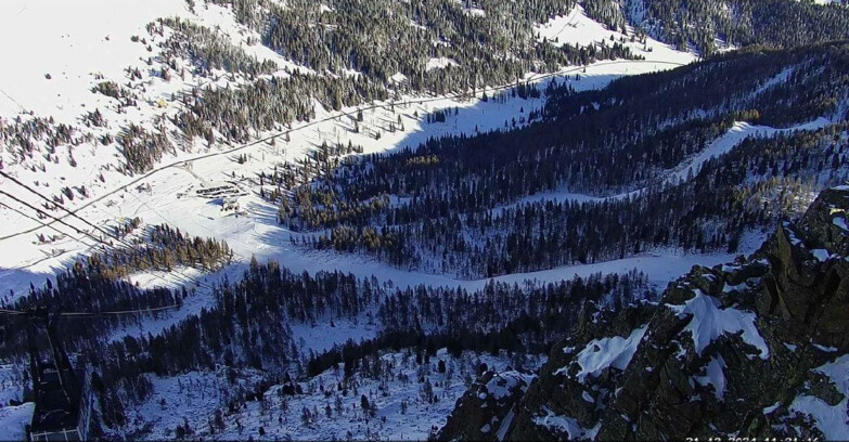 Webcam Passo San Pellegrino-Falcade  - Pista Funivia