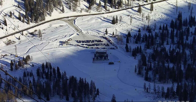 Webcam Passo San Pellegrino-Falcade  - Arrivo Seggiovia