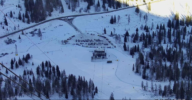 Webcam Passo San Pellegrino-Falcade  - Arrivo Seggiovia