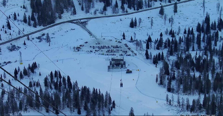 Webcam Passo San Pellegrino-Falcade  - Arrivo Seggiovia