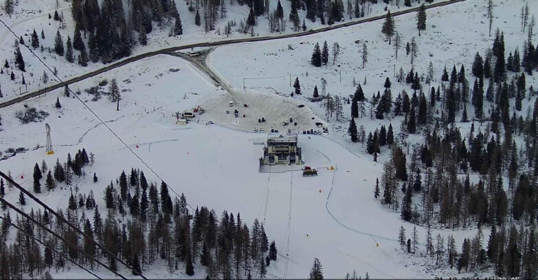 Webcam Passo San Pellegrino-Falcade  - Arrivo Seggiovia