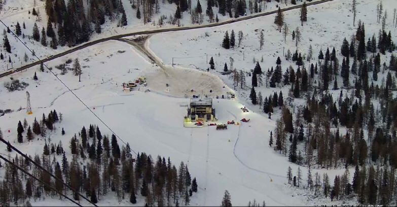 Webcam Passo San Pellegrino-Falcade  - Arrivo Seggiovia