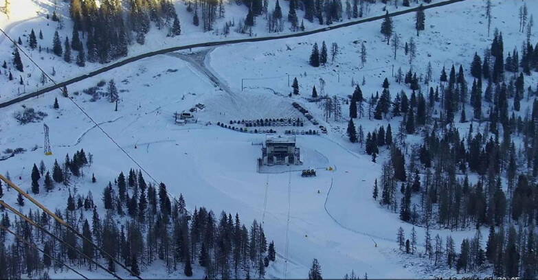 Webcam Passo San Pellegrino-Falcade  - Arrivo Seggiovia