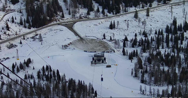 Webcam Passo San Pellegrino-Falcade  - Arrivo Seggiovia