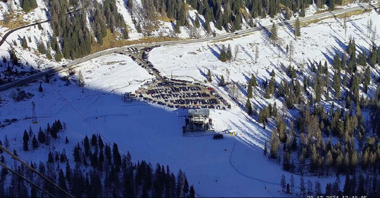 Webcam Passo San Pellegrino-Falcade - Arrivo Seggiovia