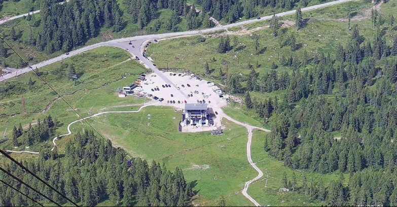 Webcam Passo San Pellegrino-Falcade - Arrivo Seggiovia