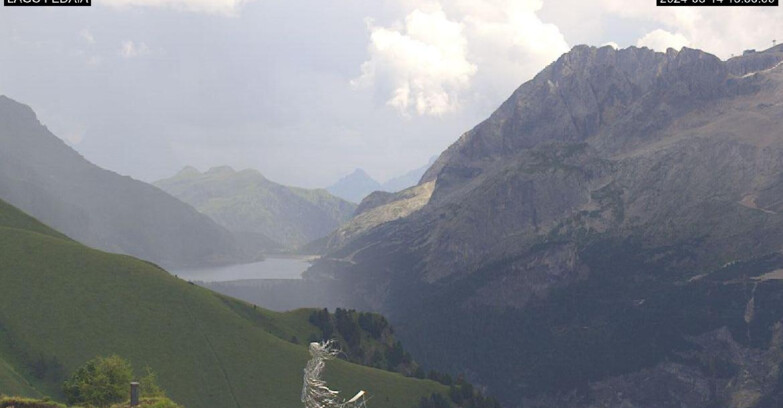 Webcam Канацей-Бельведере  - Lago e Passo Fedaia