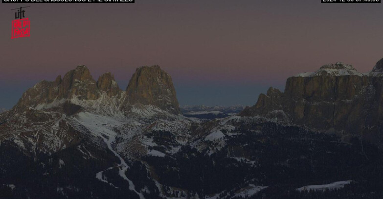 Webcam Canazei-Belvedere  - Canazei - Gruppo del Sassolungo