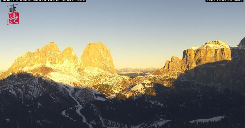 Webcam Canazei-Belvedere  - Canazei - Gruppo del Sassolungo