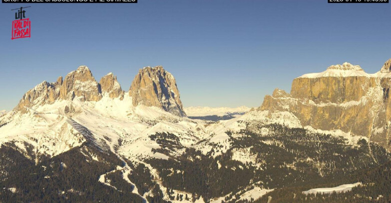 Webcam Canazei-Belvedere  - Canazei - Gruppo del Sassolungo