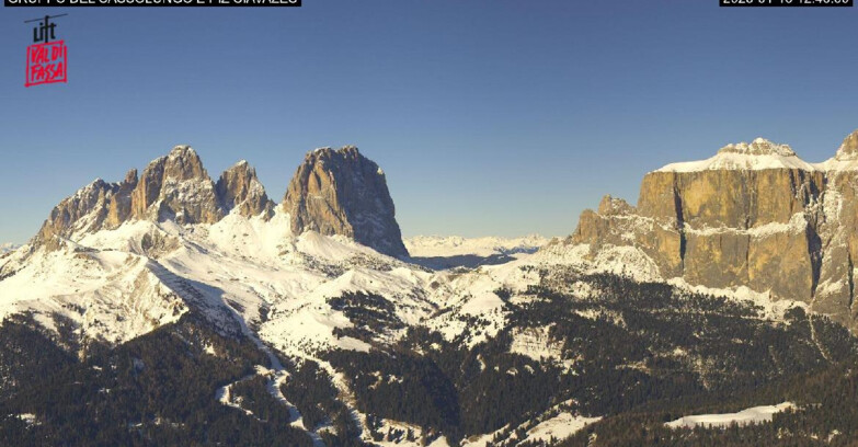 Webcam Canazei-Belvedere  - Canazei - Gruppo del Sassolungo