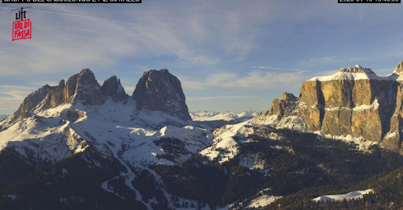 Webcam Canazei-Belvedere  - Canazei - Gruppo del Sassolungo