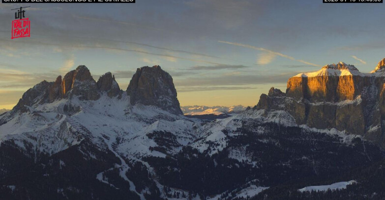 Webcam Canazei-Belvedere  - Canazei - Gruppo del Sassolungo