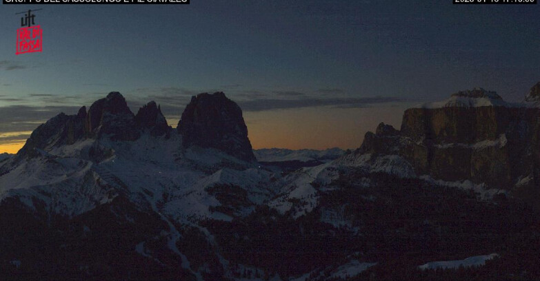 Webcam Canazei-Belvedere  - Canazei - Gruppo del Sassolungo