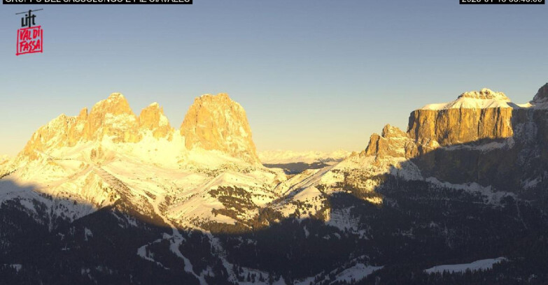 Webcam Canazei-Belvedere  - Canazei - Gruppo del Sassolungo