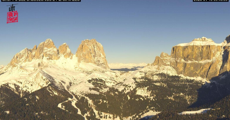 Webcam Canazei-Belvedere  - Canazei - Gruppo del Sassolungo