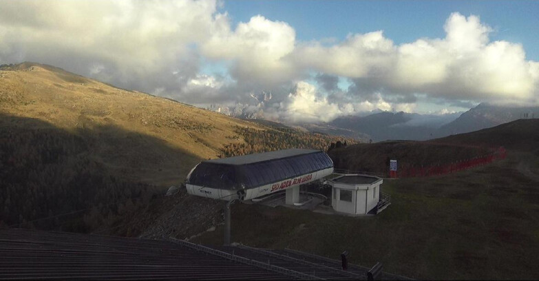 Webcam Moena-Alpe Lusia  - Alpe Lusia - Le cune