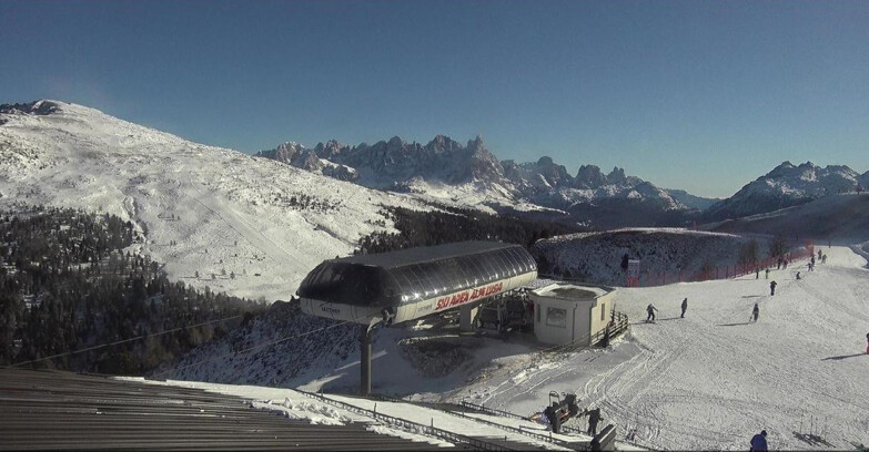 Webcam Moena-Alpe Lusia  - Alpe Lusia - Le cune