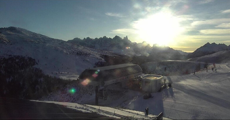 Webcam Moena-Alpe Lusia  - Alpe Lusia - Le cune