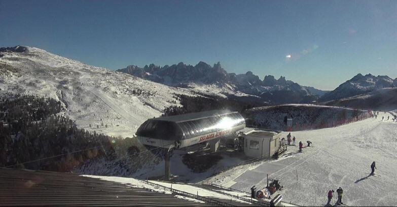 Webcam Moena-Alpe Lusia  - Alpe Lusia - Le cune