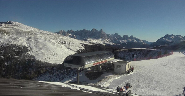 Webcam Moena-Alpe Lusia  - Alpe Lusia - Le cune