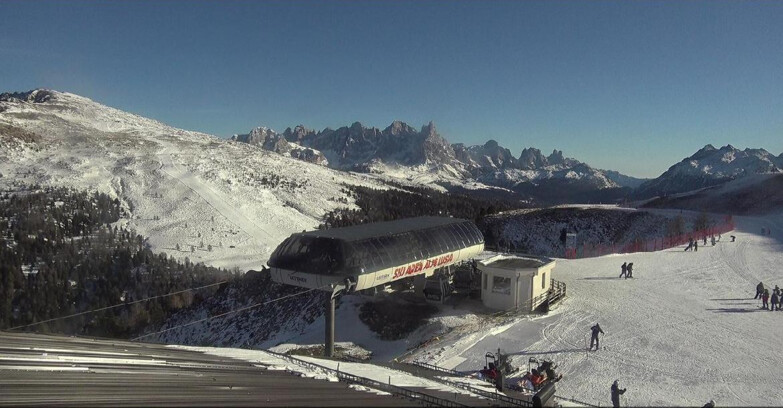 Webcam Moena-Alpe Lusia  - Alpe Lusia - Le cune