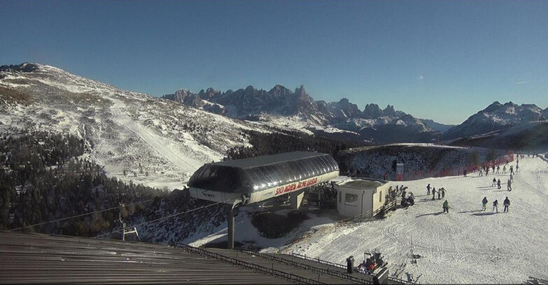 Webcam Moena-Alpe Lusia  - Alpe Lusia - Le cune