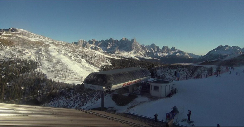 Webcam Moena-Alpe Lusia  - Alpe Lusia - Le cune