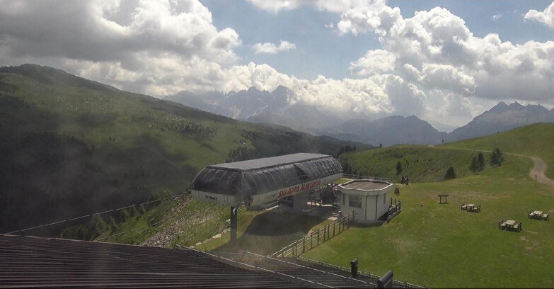 Webcam Moena-Alpe Lusia  - Alpe Lusia - Le cune