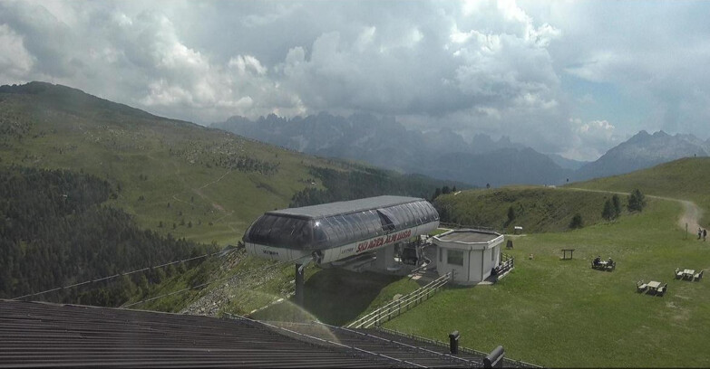 Webcam Moena-Alpe Lusia  - Alpe Lusia - Le cune