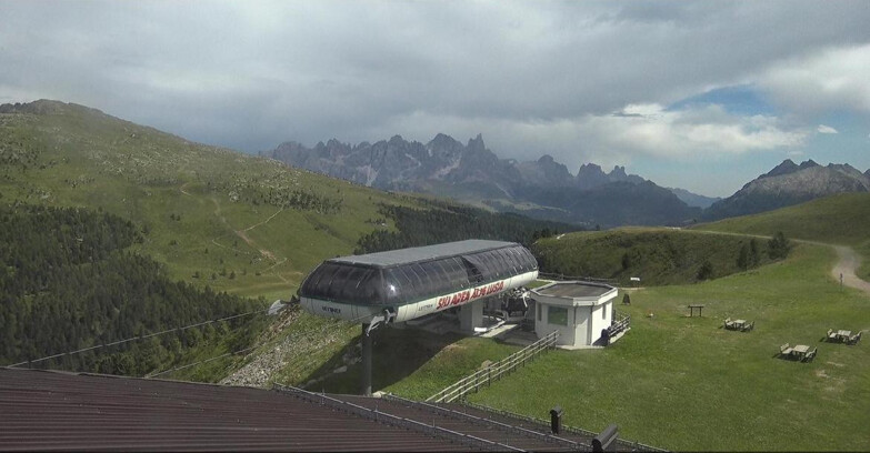 Webcam Moena-Alpe Lusia  - Alpe Lusia - Le cune