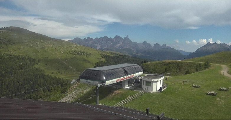 Webcam Moena-Alpe Lusia  - Alpe Lusia - Le cune