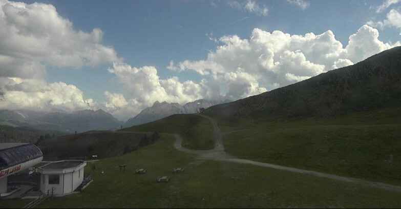 Webcam Белламонте-Альпе-Лусиа  - Bellamonte Alpe Lusia - Le Cune