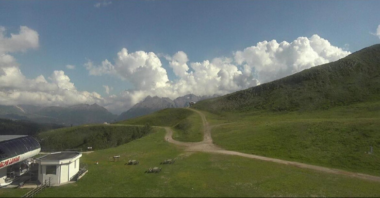 Webcam Моэна-Альпе-Лузия - Alpe Lusia - Le cune 2