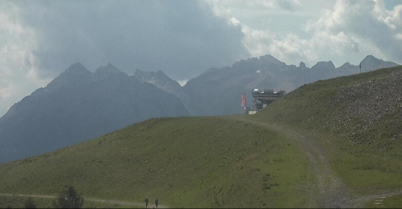 Webcam Moena-Alpe Lusia  - Arrivo seggiovia Campo-Cune